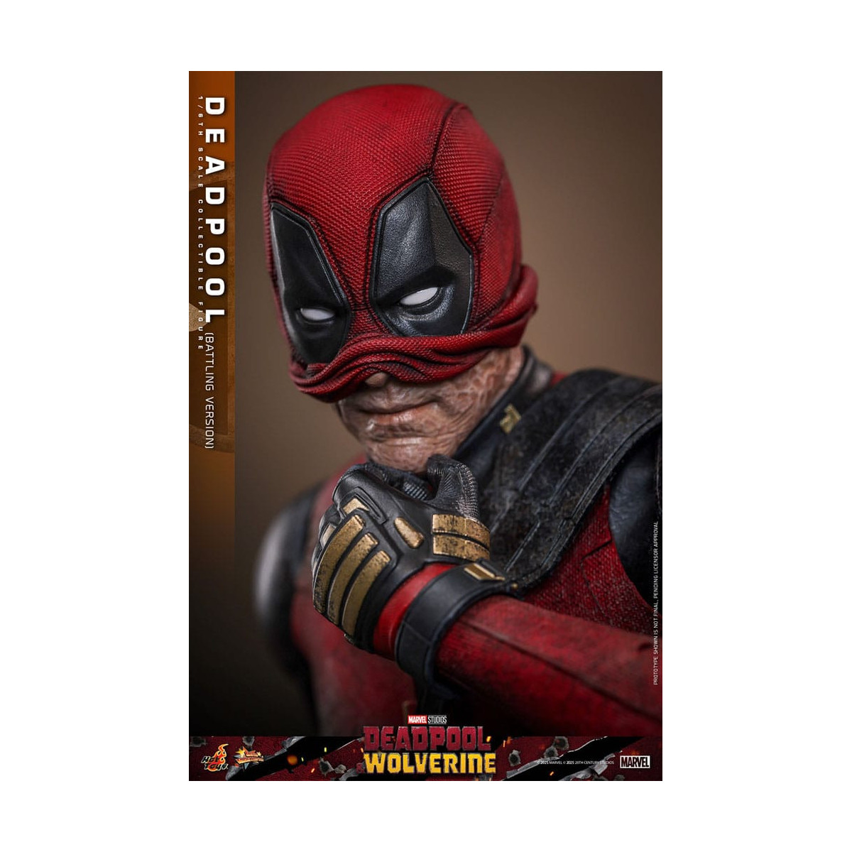 Hot Toys Marvel Deadpool & Wolverine - Deadpool (Battling Version) MMS 1/6