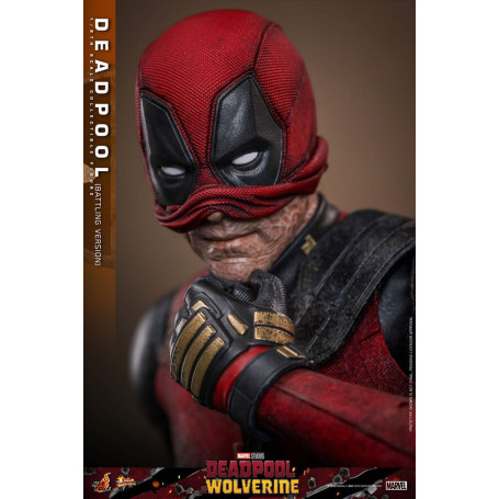 Hot Toys Marvel Deadpool & Wolverine - Deadpool (Battling Version) MMS 1/6