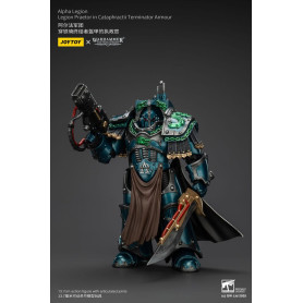 Joytoy - Warhammer - Alpha Legion - Legion Praetor in Cataphractii Terminator Armour - The Horus Heresy