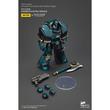 Joytoy - Warhammer - Legión Alfa - Lernaean Terminator con Volkite - La Herejía de Horus