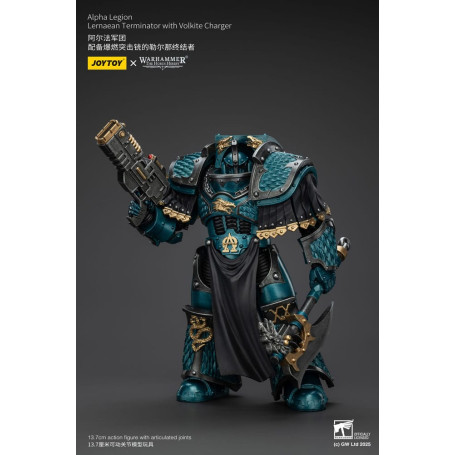 Joytoy - Warhammer - Legión Alfa - Lernaean Terminator con Volkite - La Herejía de Horus
