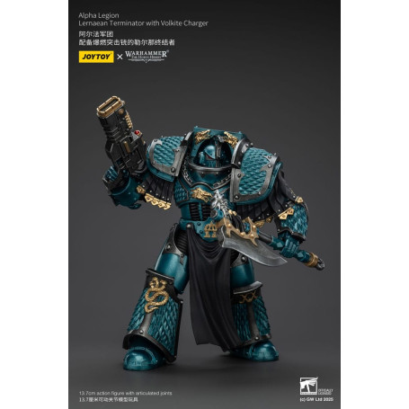 Joytoy - Warhammer - Legión Alfa - Lernaean Terminator con Volkite - La Herejía de Horus