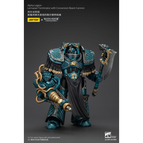 Joytoy - Warhammer - Legión Alfa - Lernaean Terminator con Cañón de Rayos de Conversión - La Herejía de Horus