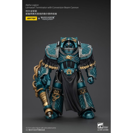 Joytoy - Warhammer - Legión Alfa - Lernaean Terminator con Cañón de Rayos de Conversión - La Herejía de Horus