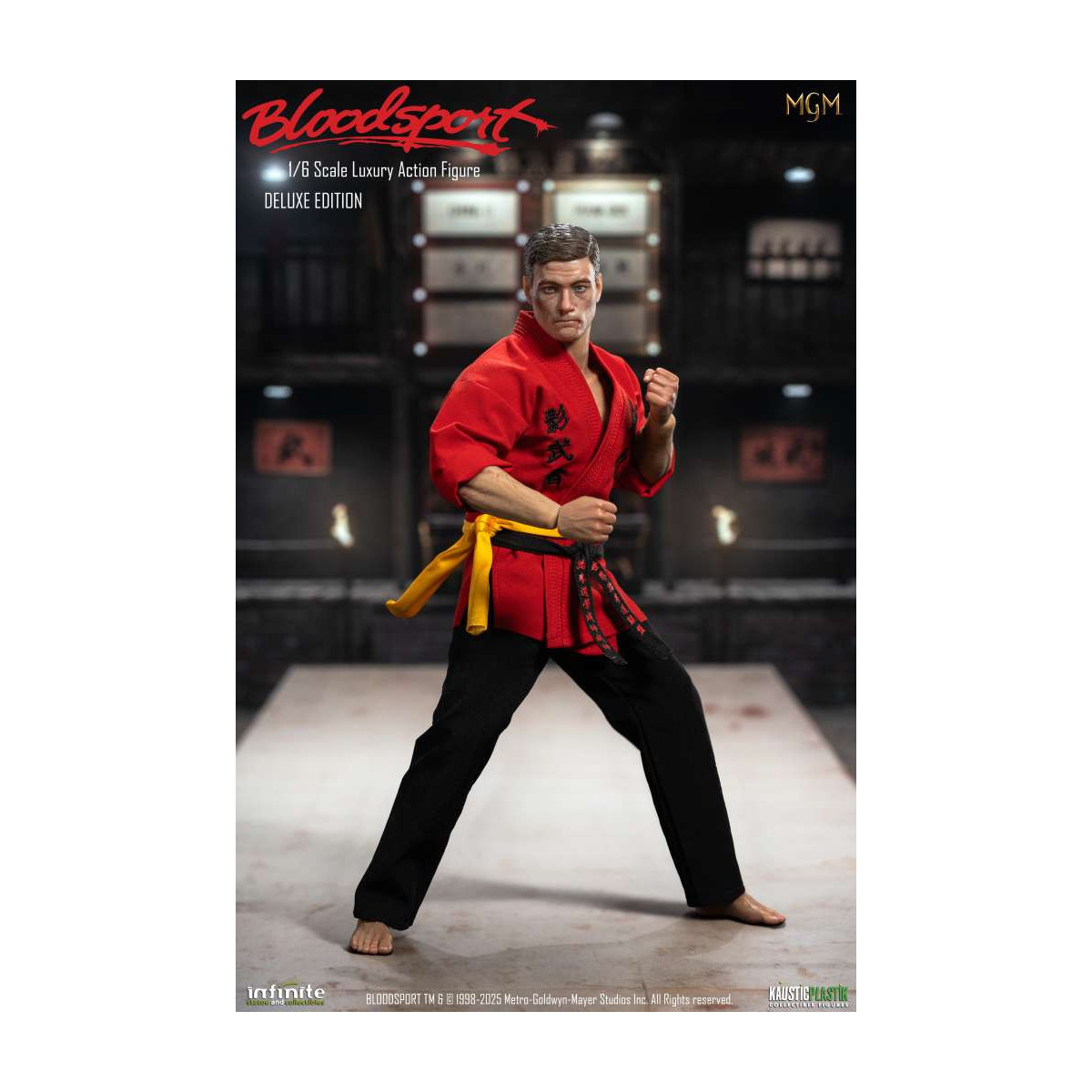 Estatua Infinita X Kaustic Plastik - Frank Dux Deluxe 1/6 -Bloodsport