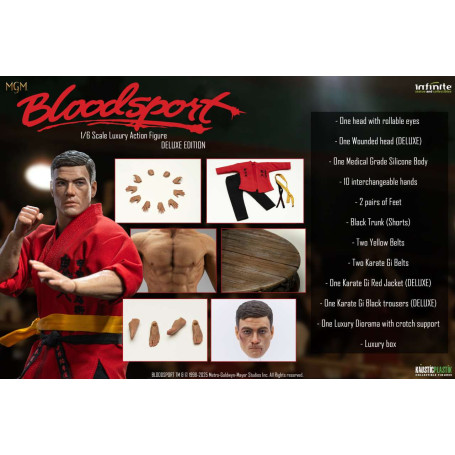 Estatua Infinita X Kaustic Plastik - Frank Dux Deluxe 1/6 -Bloodsport