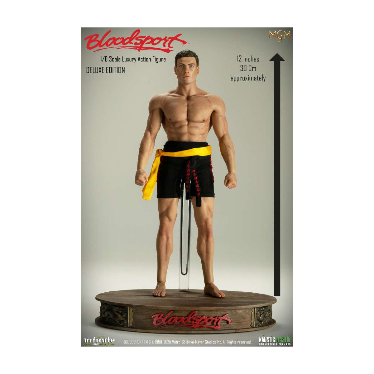Estatua Infinita X Kaustic Plastik - Frank Dux Deluxe 1/6 -Bloodsport