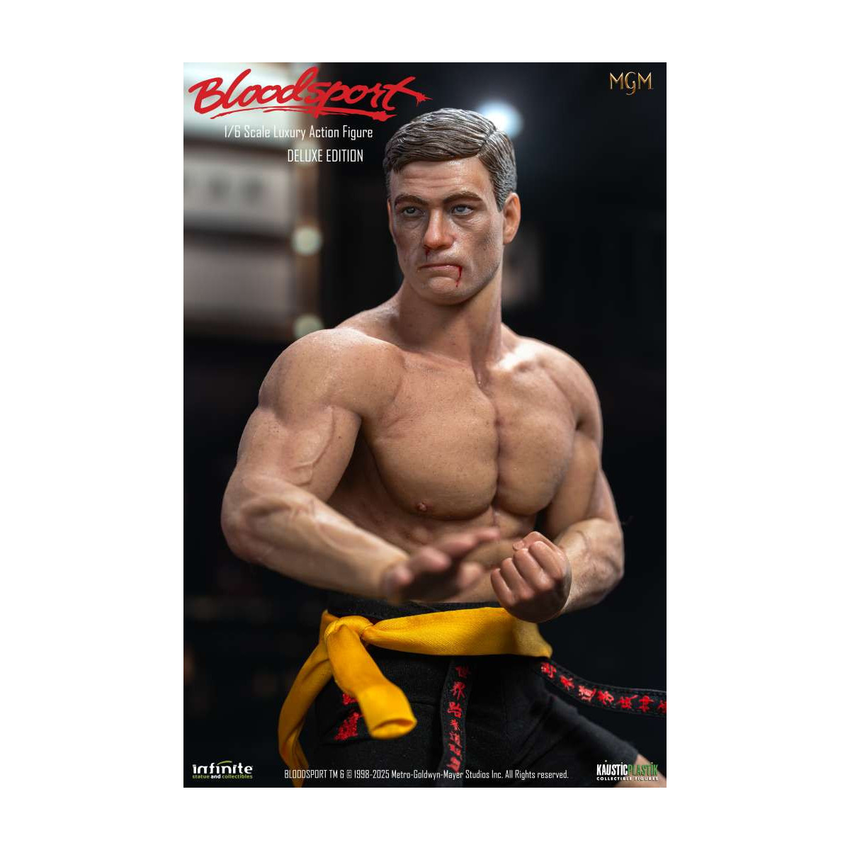 Estatua Infinita X Kaustic Plastik - Frank Dux Deluxe 1/6 -Bloodsport