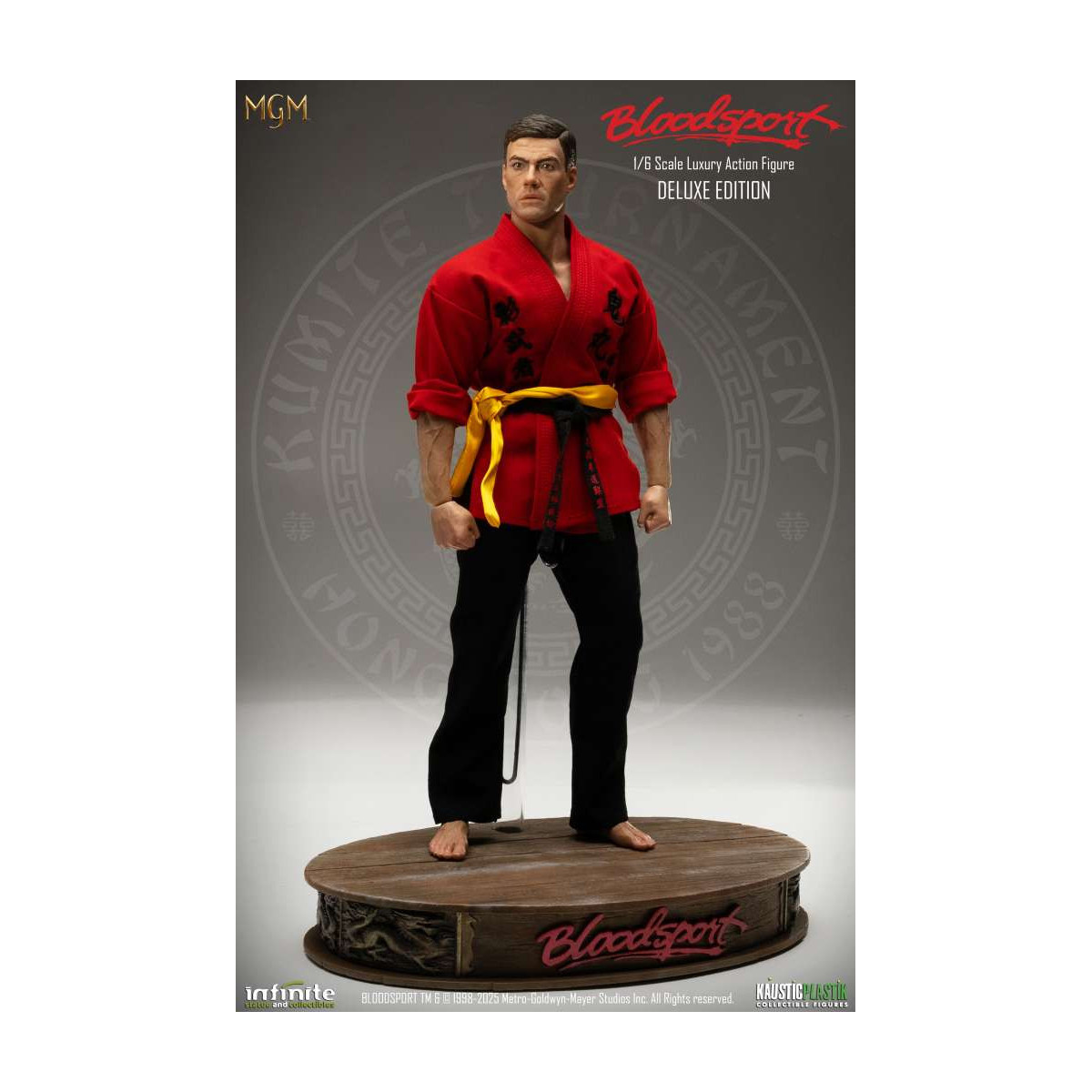 Estatua Infinita X Kaustic Plastik - Frank Dux Deluxe 1/6 -Bloodsport
