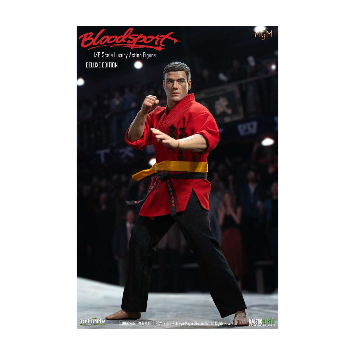 Estatua Infinita X Kaustic Plastik - Frank Dux Deluxe 1/6 -Bloodsport