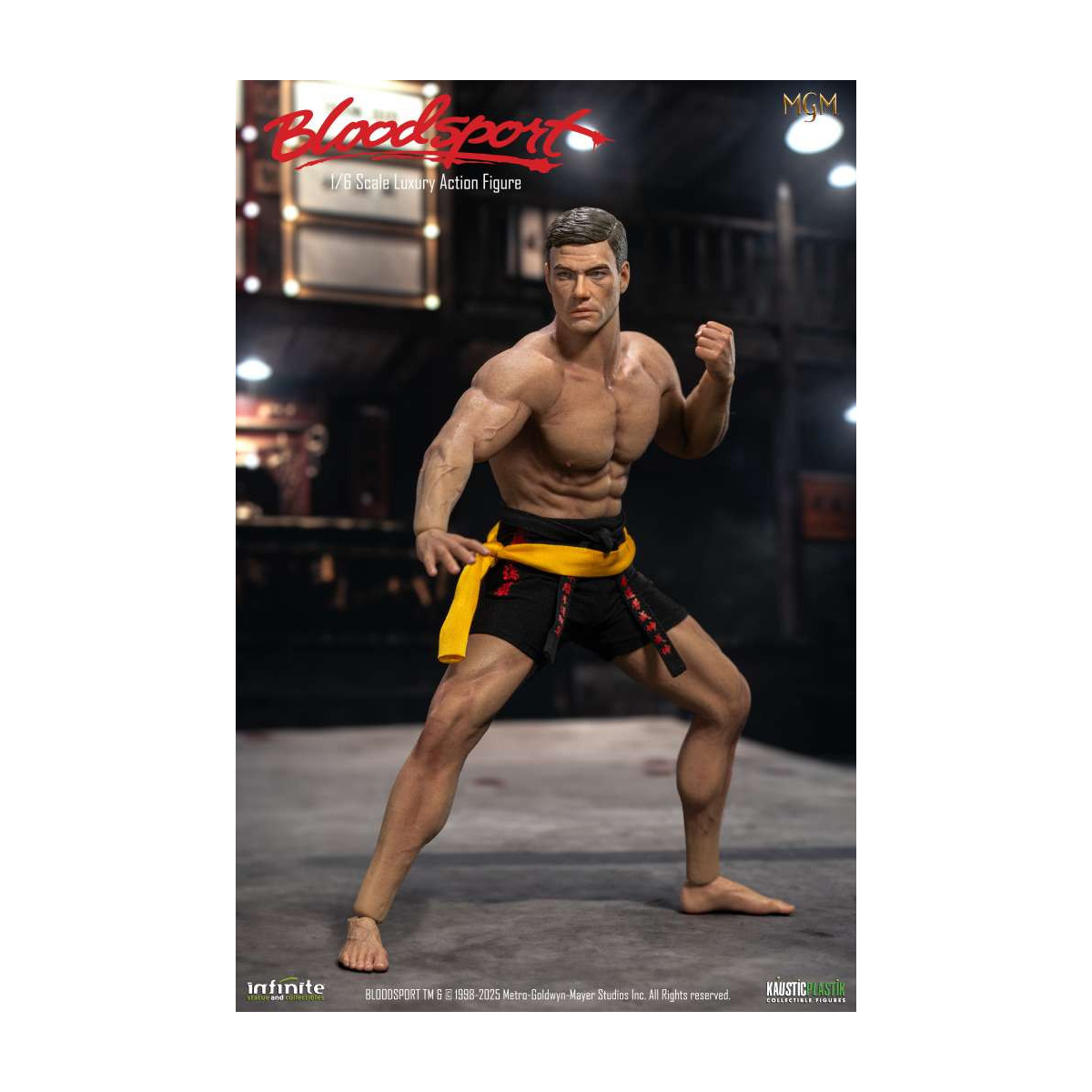 Estatua Infinita X Kaustic Plastik - Frank Dux Edición Estándar 1/6 -Bloodsport