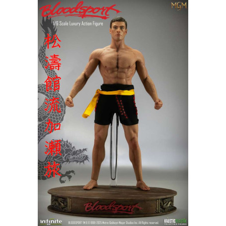 Estatua Infinita X Kaustic Plastik - Frank Dux Edición Estándar 1/6 -Bloodsport