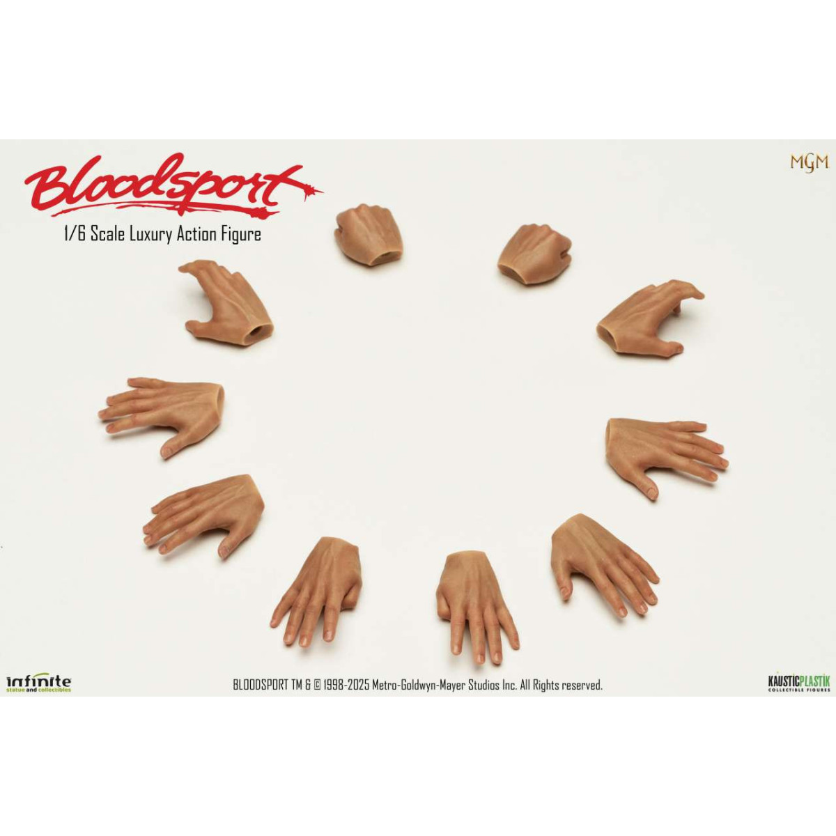 Estatua Infinita X Kaustic Plastik - Frank Dux Edición Estándar 1/6 -Bloodsport