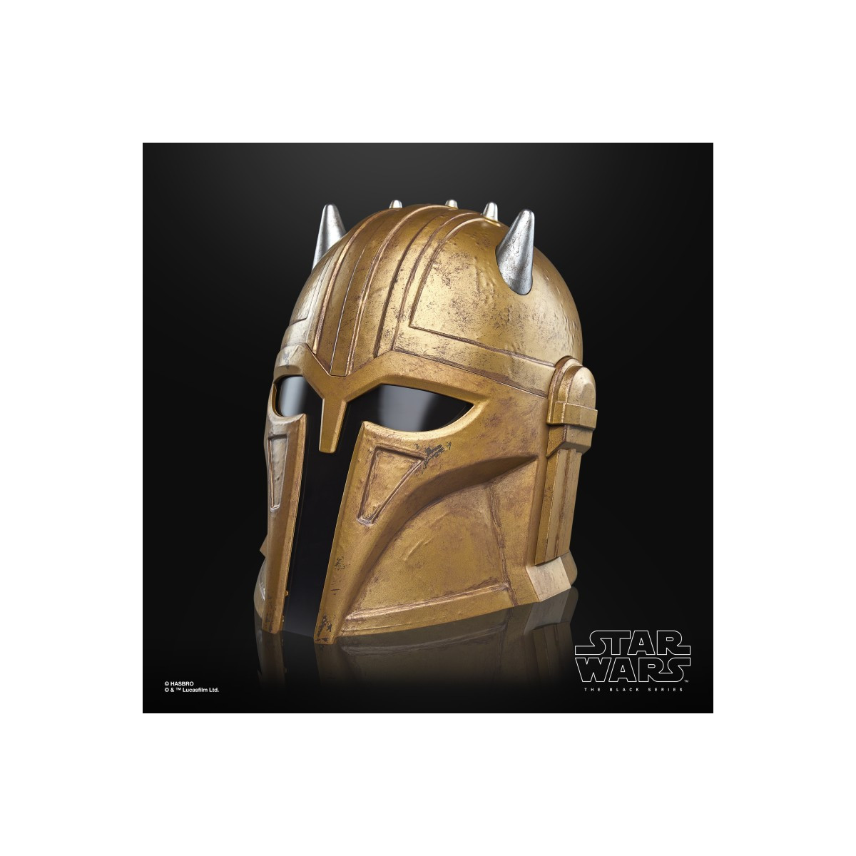 Hasbro - El Armero El Mandaloriano - Star Wars Black Series Casco 1:1 Réplica Premium