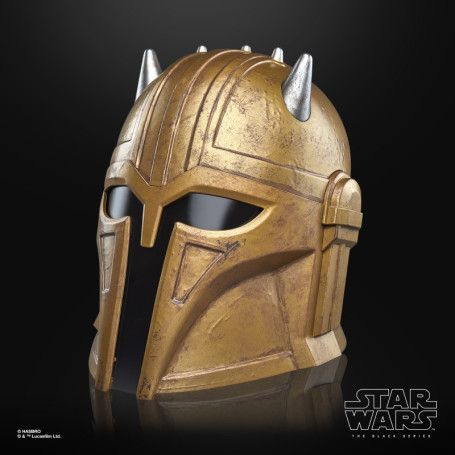 Hasbro - El Armero El Mandaloriano - Star Wars Black Series Casco 1:1 Réplica Premium