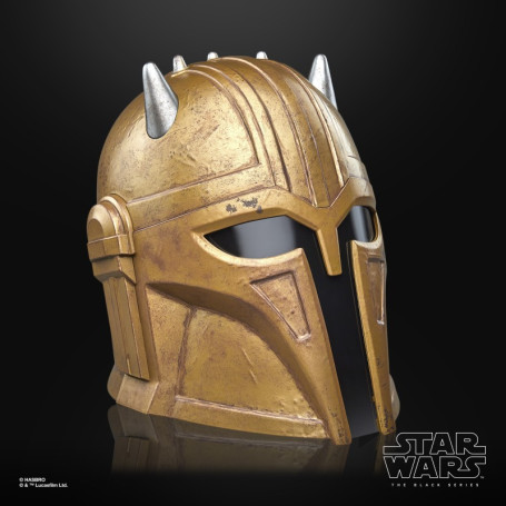 Hasbro - El Armero El Mandaloriano - Star Wars Black Series Casco 1:1 Réplica Premium