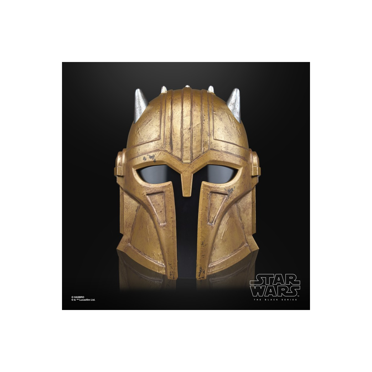 Hasbro - El Armero El Mandaloriano - Star Wars Black Series Casco 1:1 Réplica Premium