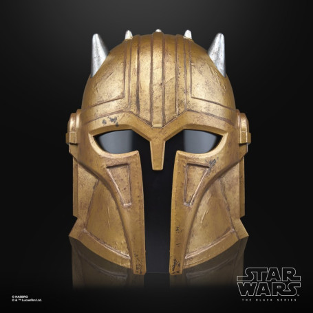 Hasbro - El Armero El Mandaloriano - Star Wars Black Series Casco 1:1 Réplica Premium