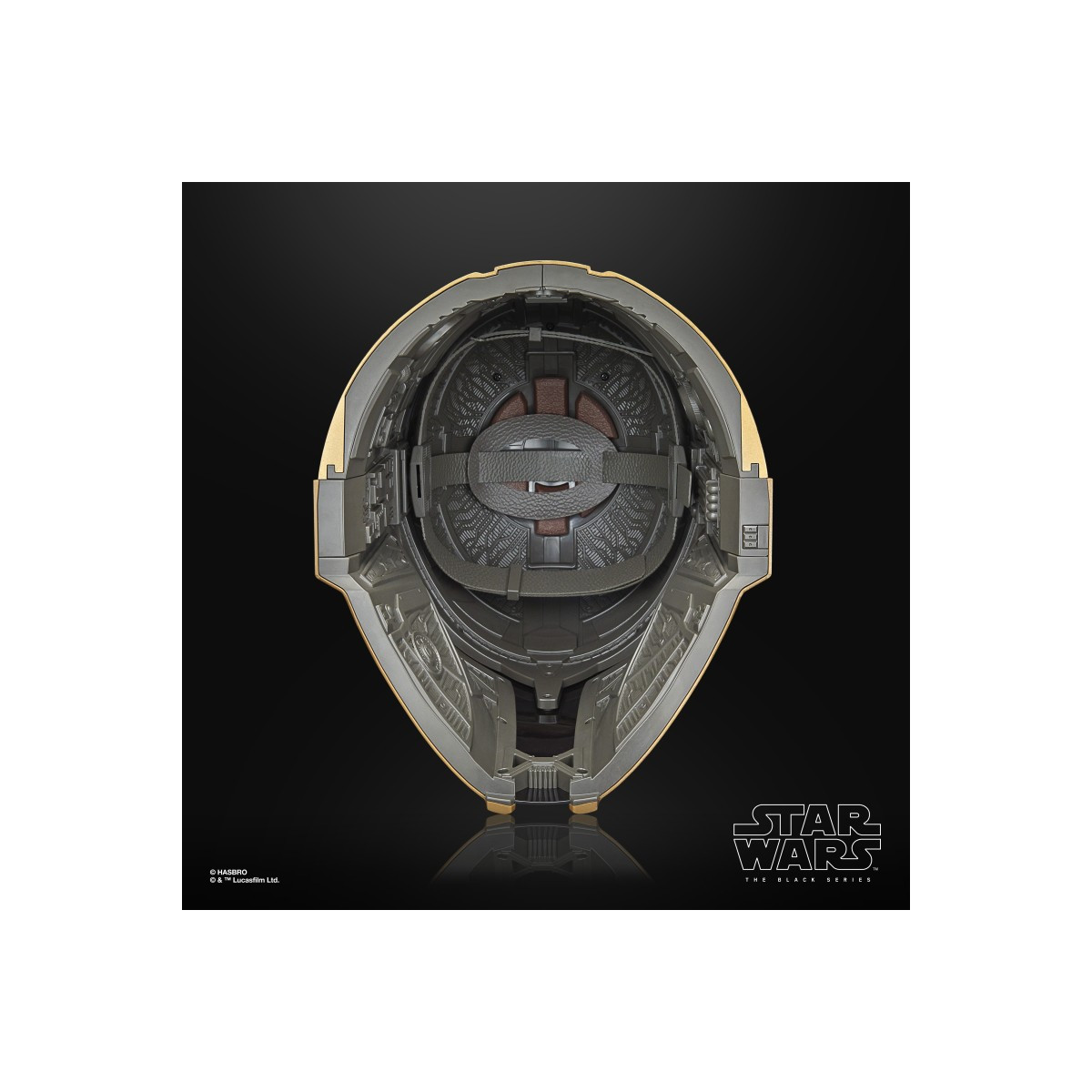 Hasbro - El Armero El Mandaloriano - Star Wars Black Series Casco 1:1 Réplica Premium