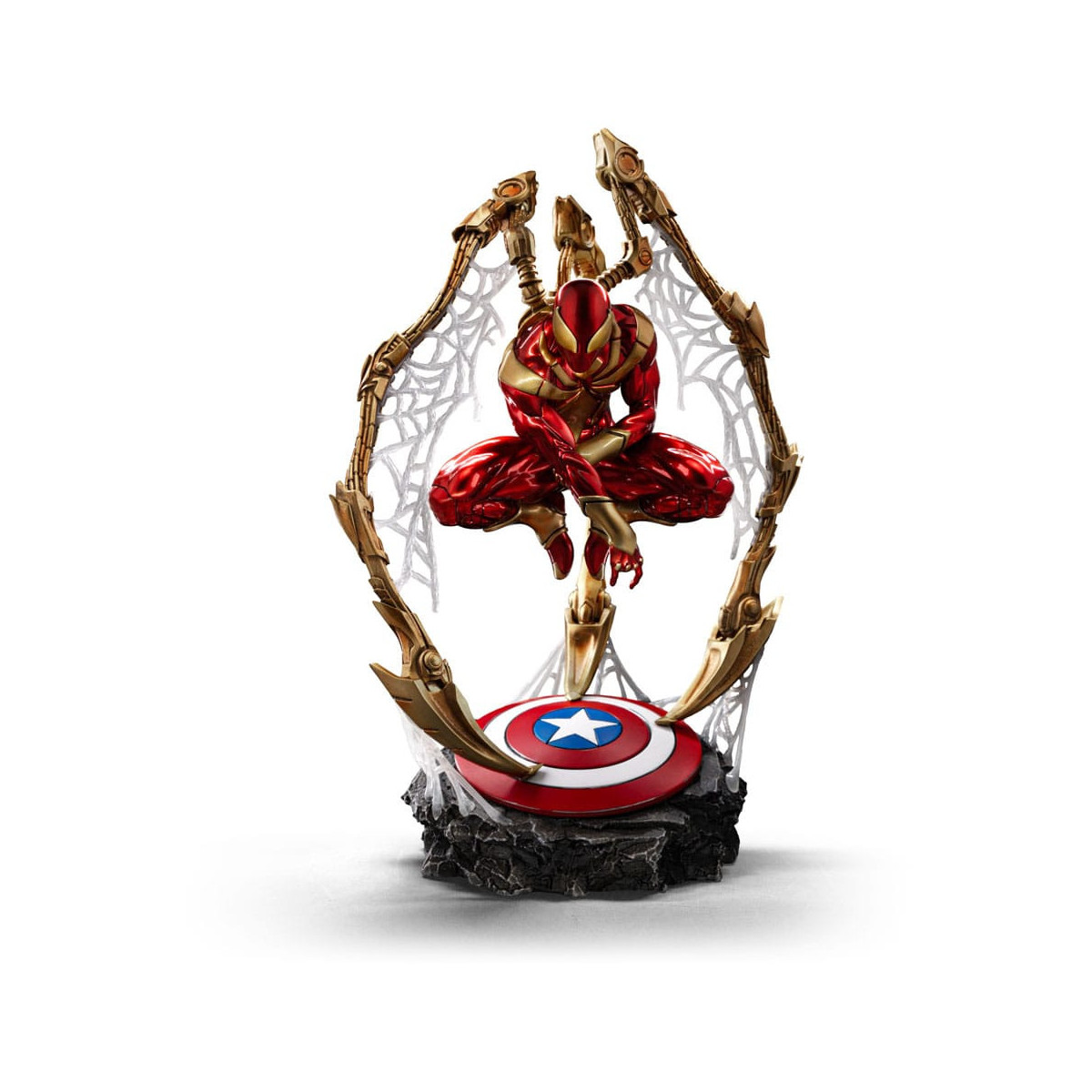Iron Studios Marvel - BDS Art Scale Spider-man Iron Armor Comics 1/10 - CCXP Exclusivo 2024