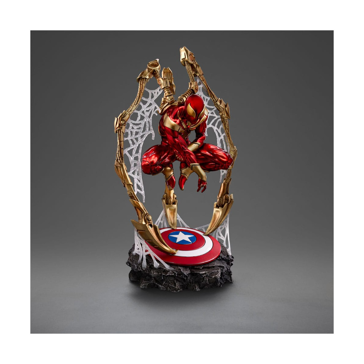 Iron Studios Marvel - BDS Art Scale Spider-man Iron Armor Comics 1/10 - CCXP Exclusivo 2024