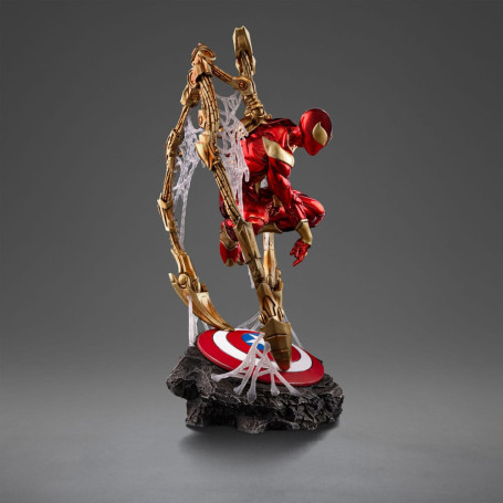 Iron Studios Marvel - BDS Art Scale Spider-man Iron Armor Comics 1/10 - CCXP Exclusivo 2024