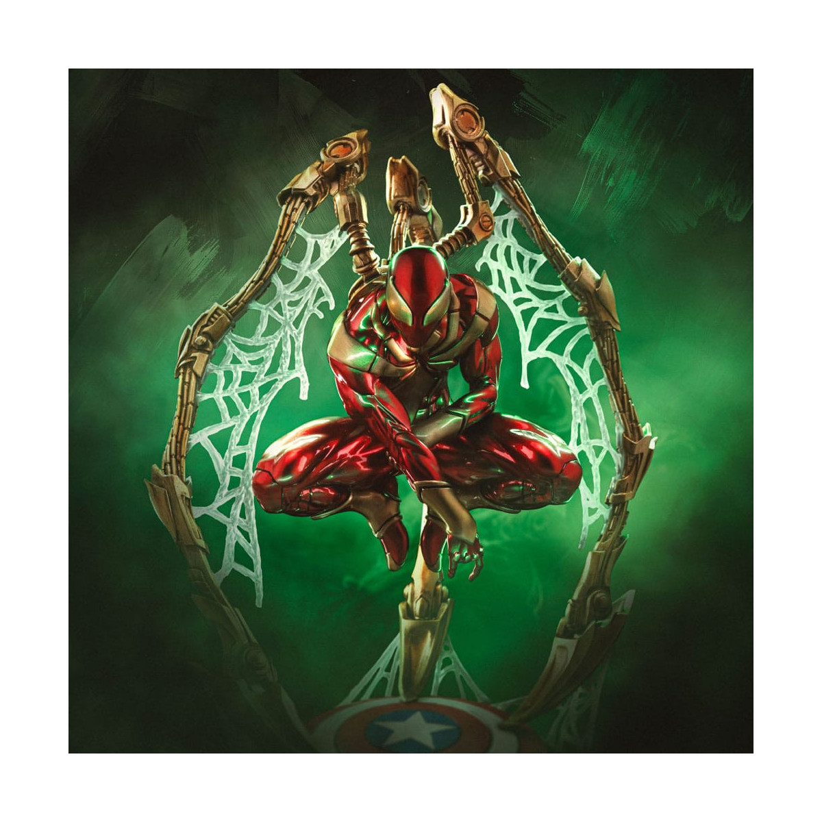 Iron Studios Marvel - BDS Art Scale Spider-man Iron Armor Comics 1/10 - CCXP Exclusivo 2024