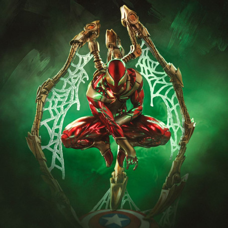 Iron Studios Marvel - BDS Art Scale Spider-man Iron Armor Comics 1/10 - CCXP Exclusivo 2024