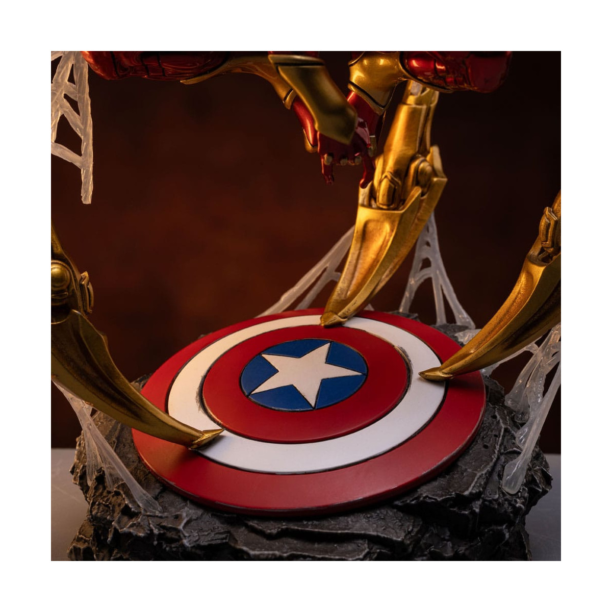 Iron Studios Marvel - BDS Art Scale Spider-man Iron Armor Comics 1/10 - CCXP Exclusivo 2024