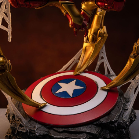 Iron Studios Marvel - BDS Art Scale Spider-man Iron Armor Comics 1/10 - CCXP Exclusivo 2024