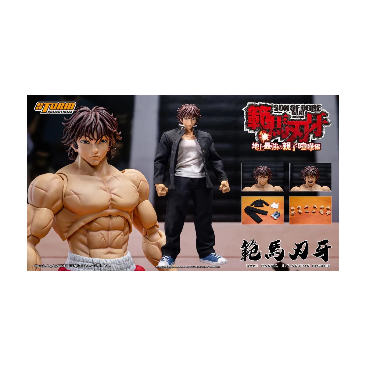 Storm Collectibles - Baki Hanma: Hijo del Ogro - BAKI 1/6