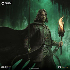 Iron Studios - Aragorn Desatado - El Señor de los Anillos - LOTR Desatado Arte Escala 1/10