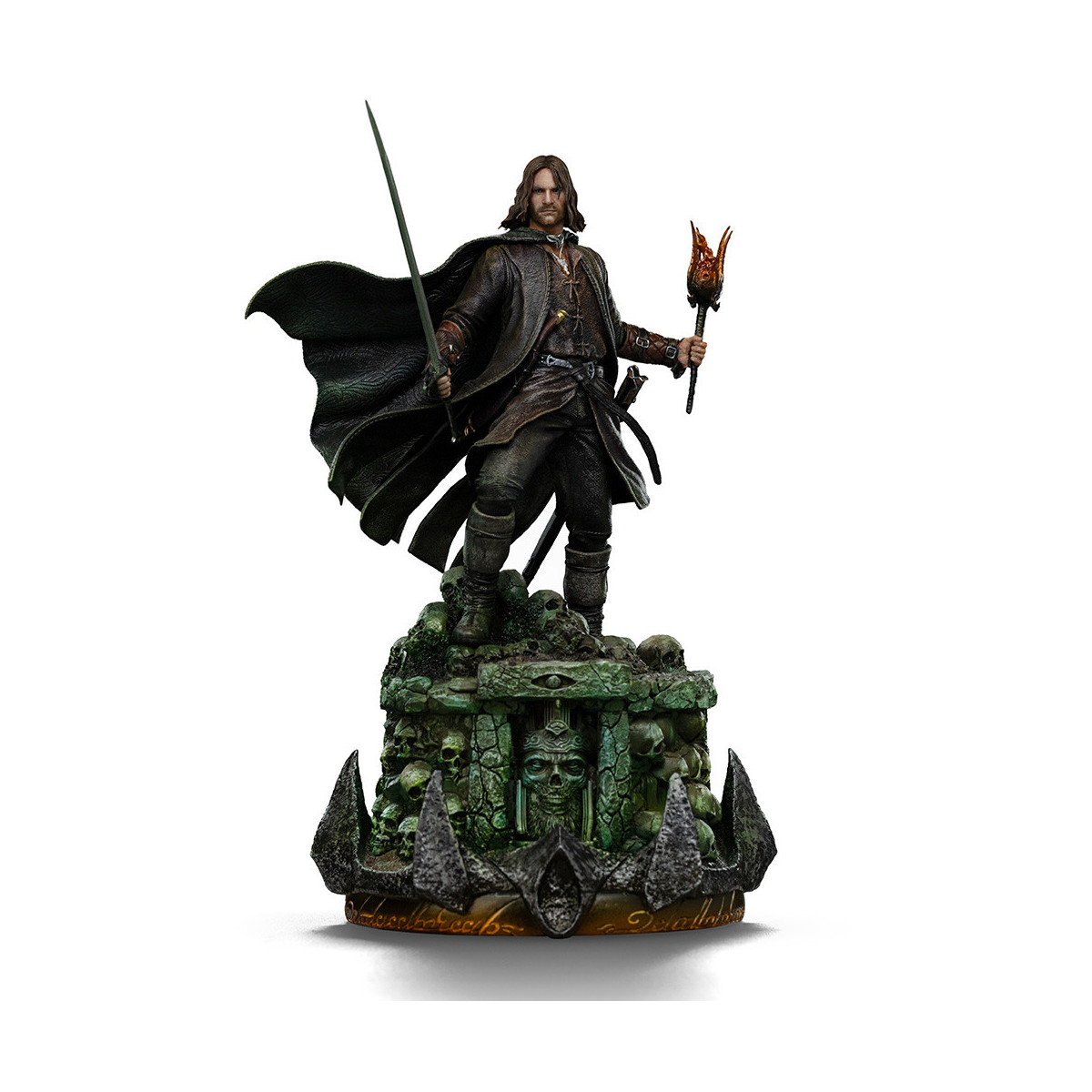 Iron Studios - Aragorn Desatado - El Señor de los Anillos - LOTR Desatado Arte Escala 1/10
