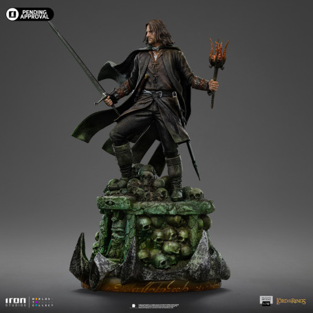 Iron Studios - Aragorn Desatado - El Señor de los Anillos - LOTR Desatado Arte Escala 1/10