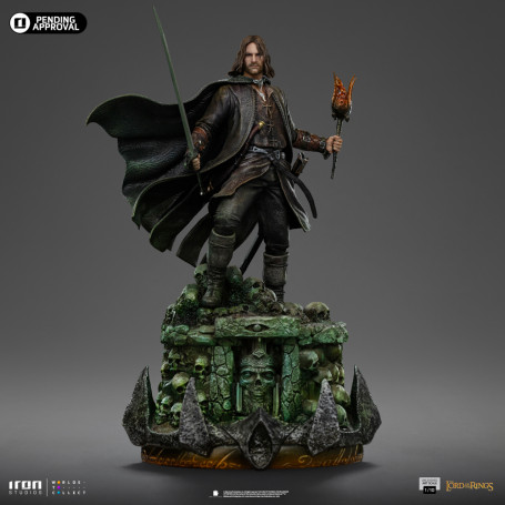 Iron Studios - Aragorn Desatado - El Señor de los Anillos - LOTR Desatado Arte Escala 1/10