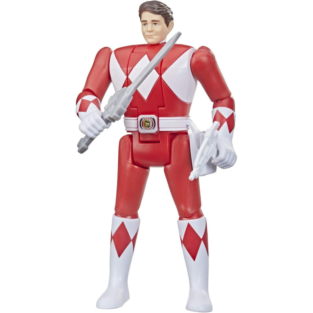 Hasbro - Mighty Morphin Power Rangers - Ranger Rojo Retro Morphin