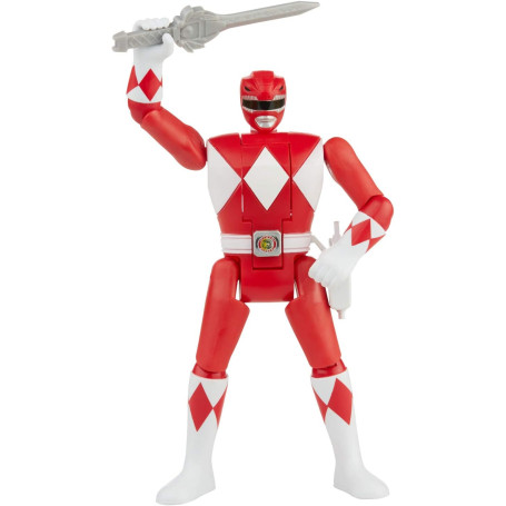 Hasbro - Mighty Morphin Power Rangers - Ranger Rojo Retro Morphin