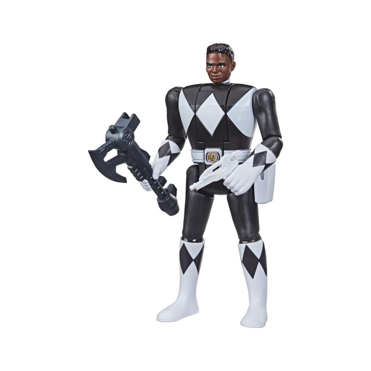 Hasbro - Mighty Morphin Power Rangers - Ranger Negro Retro Morphin