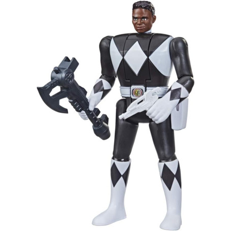 Hasbro - Mighty Morphin Power Rangers - Ranger Negro Retro Morphin