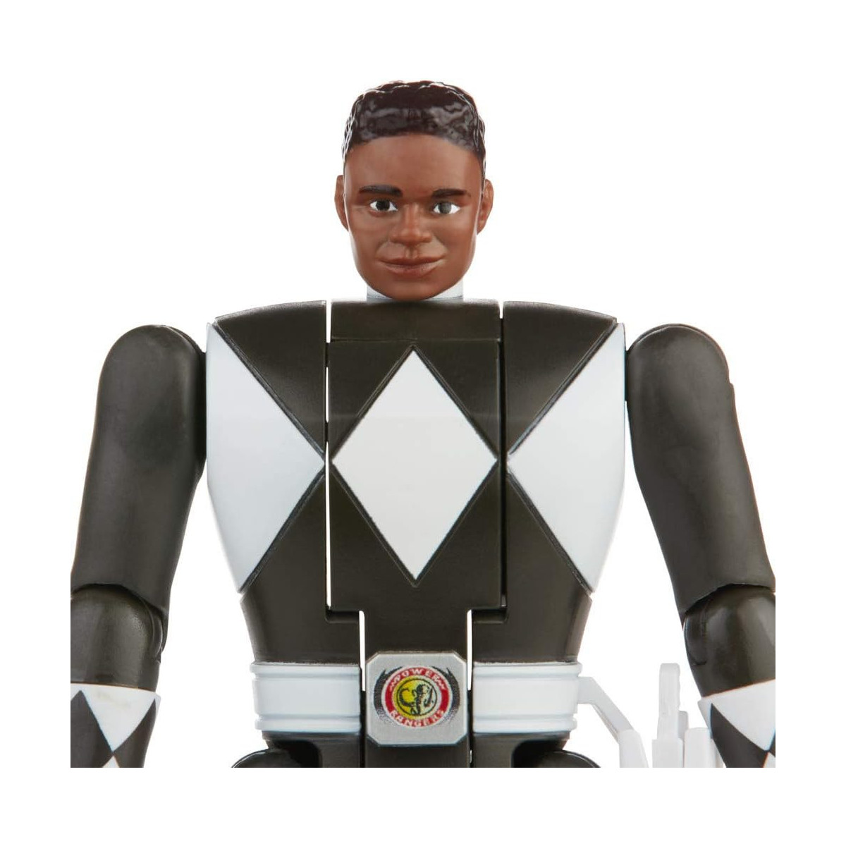 Hasbro - Mighty Morphin Power Rangers - Ranger Negro Retro Morphin