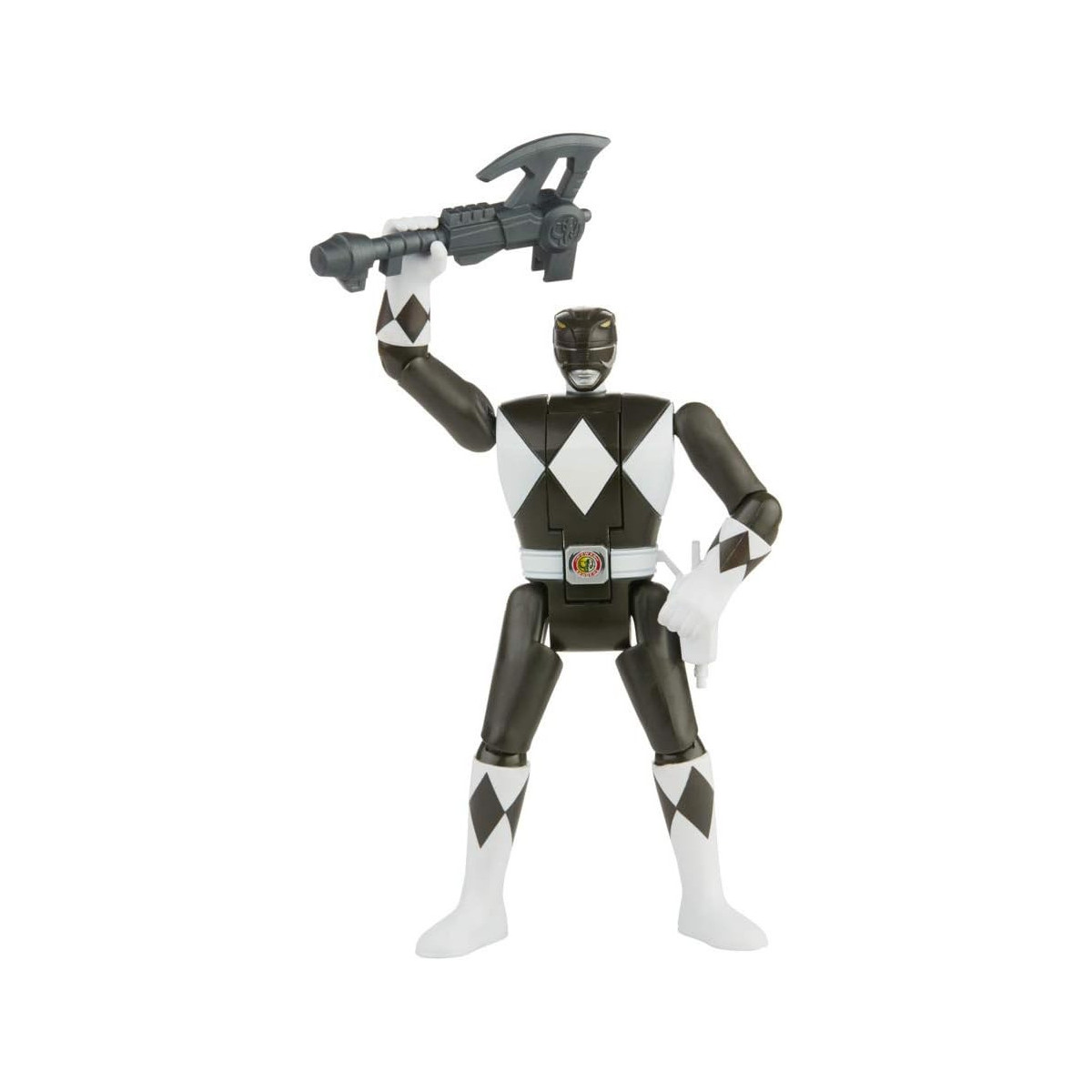 Hasbro - Mighty Morphin Power Rangers - Ranger Negro Retro Morphin