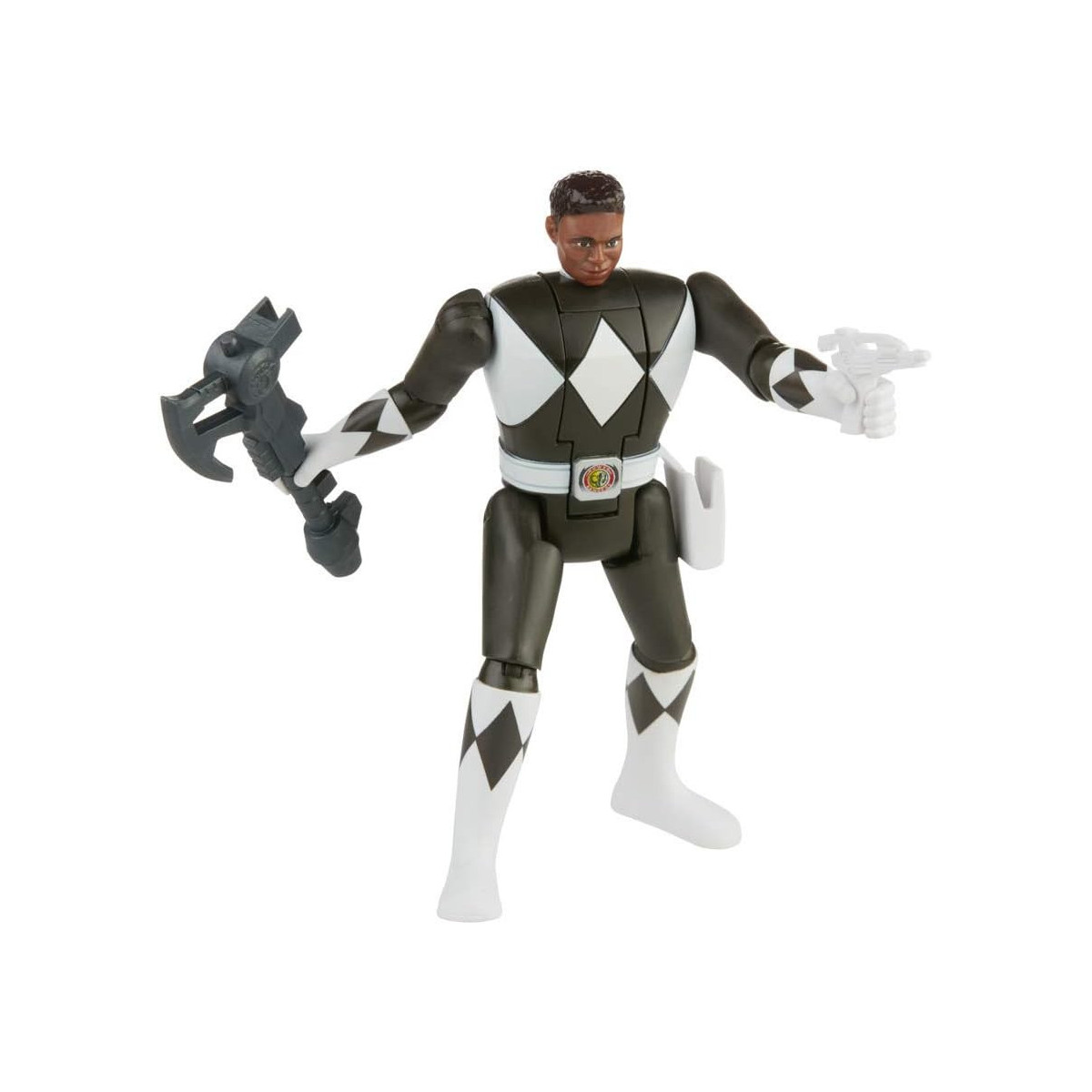 Hasbro - Mighty Morphin Power Rangers - Ranger Negro Retro Morphin