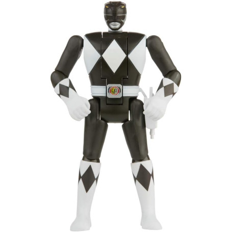 Hasbro - Mighty Morphin Power Rangers - Ranger Negro Retro Morphin