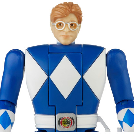 Hasbro - Mighty Morphin Power Rangers - Ranger Azul Retro Morphin