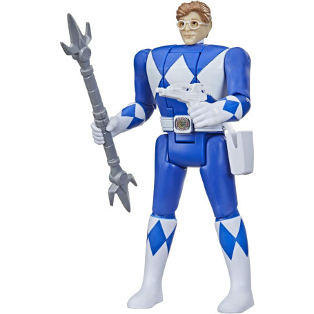 Hasbro - Mighty Morphin Power Rangers - Ranger Azul Retro Morphin