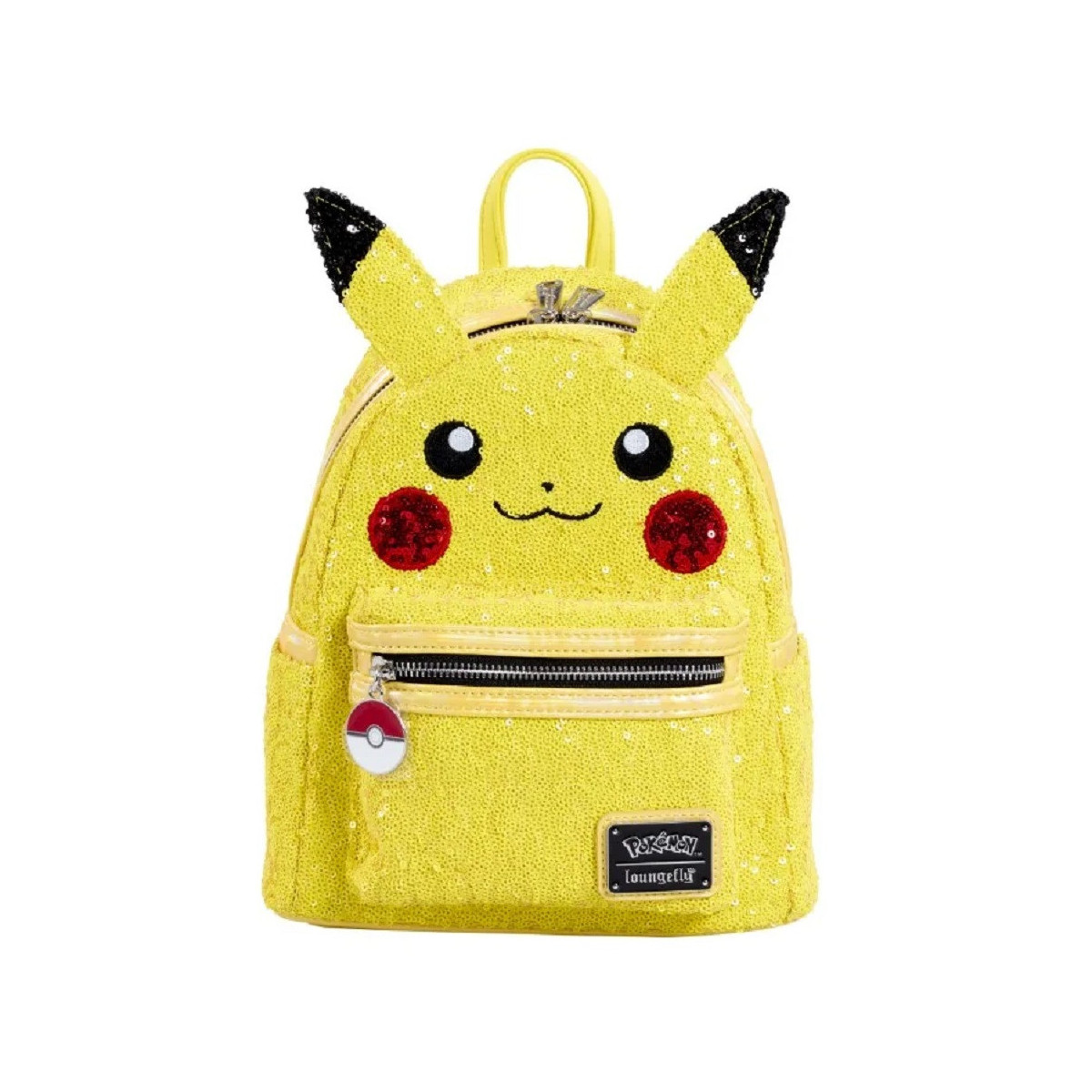 Pokemon - Loungefly Mini Mochila Pikachu Lentejuelas