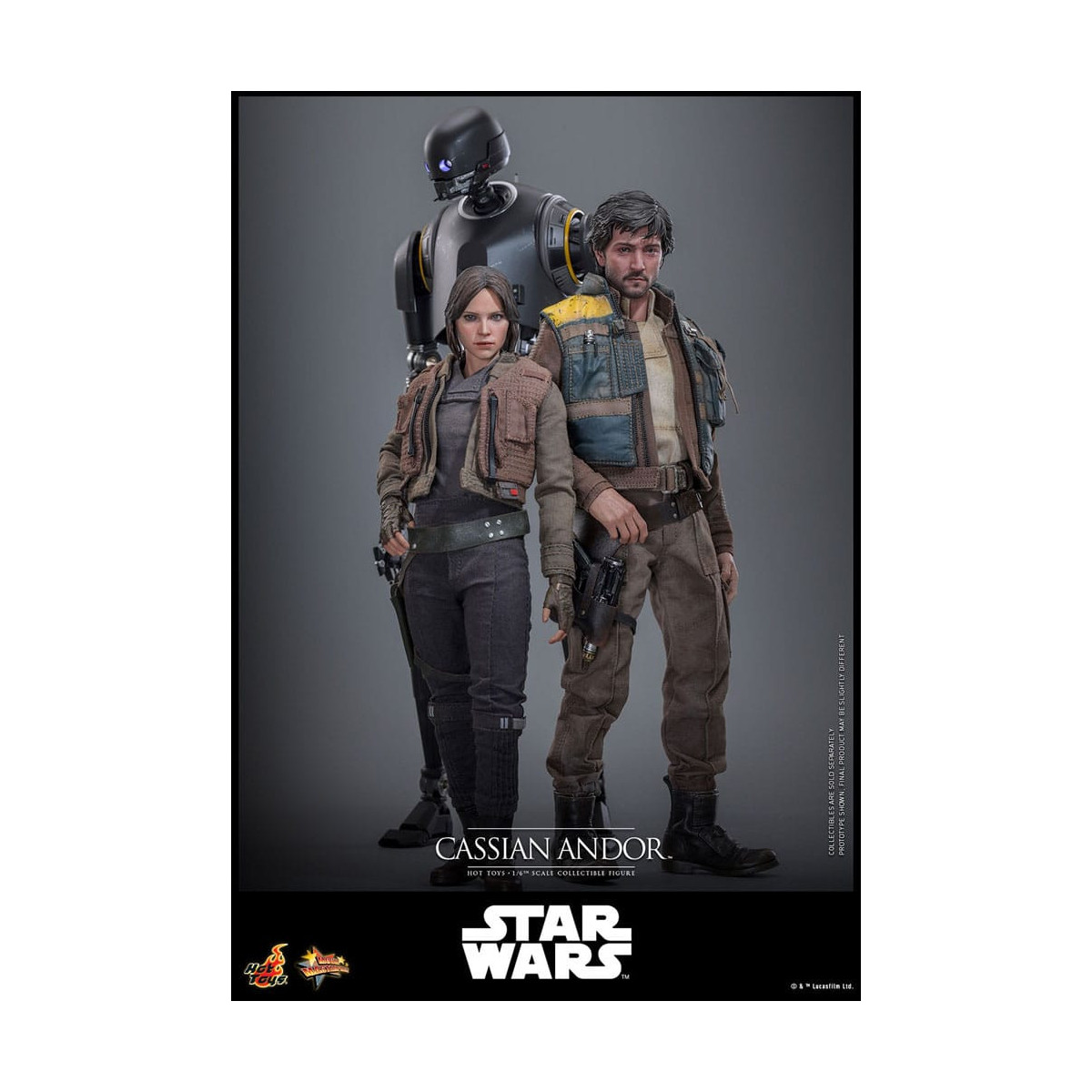 Hot Toys Star Wars Rogue One - CASSIAN ANDOR MMS 1/6