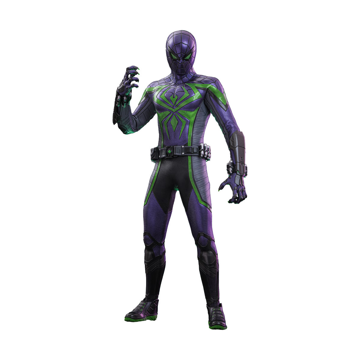 Hot Toys Marvel's Spider-Man 2: Miles Morales (Traje Purple Reign) Video Game Masterpiece 1/6