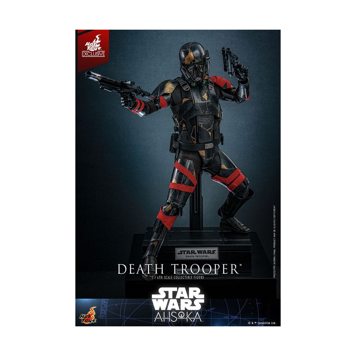 Hot Toys - Death Trooper Exclusivo TM 1/6 - Star Wars Ahsoka
