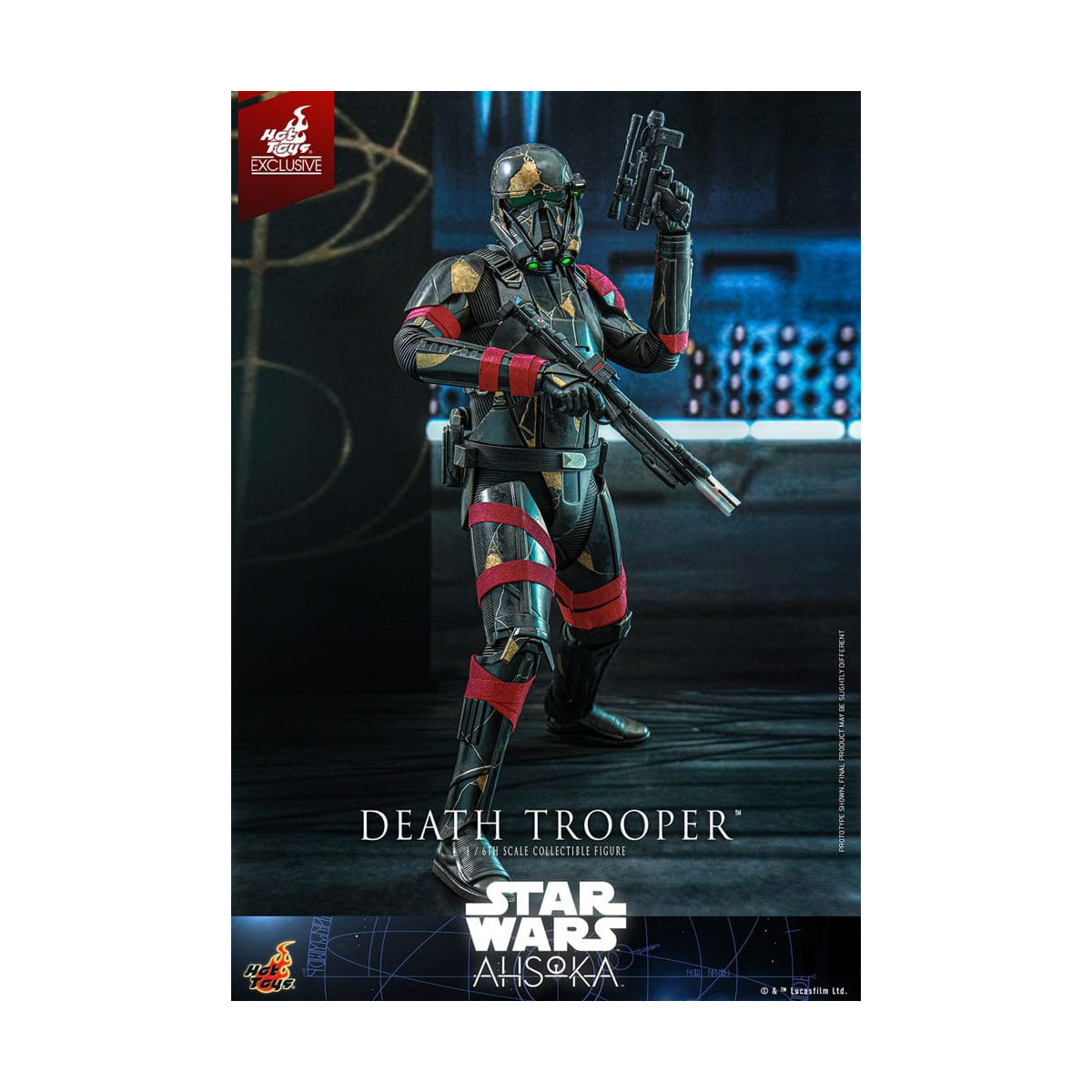 Hot Toys - Death Trooper Exclusivo TM 1/6 - Star Wars Ahsoka
